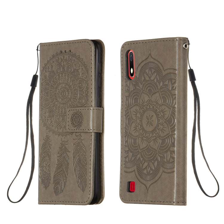 For Galaxy A10 Dream Catcher Printing Horizontal Flip Leather Case with Holder & Card Slots & Wallet & Lanyard