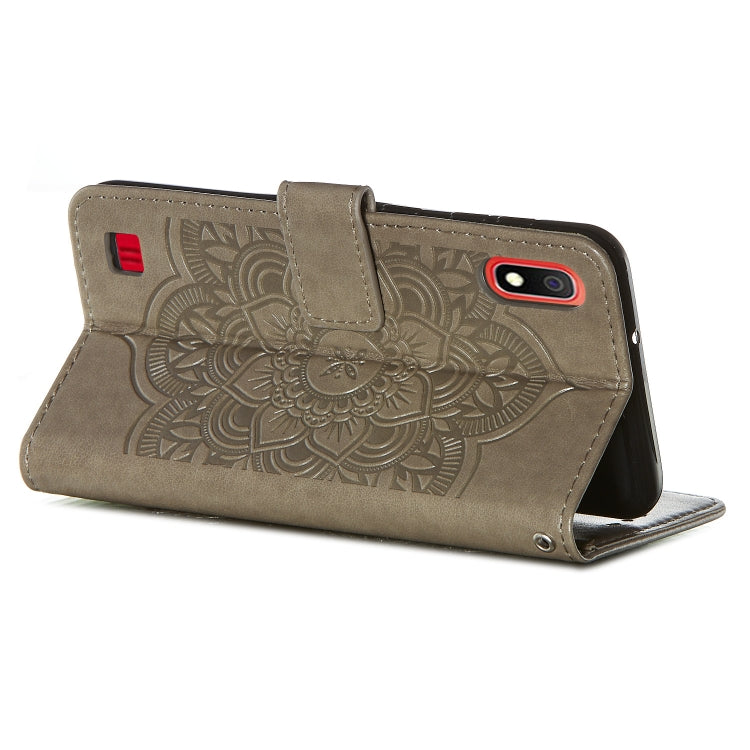 For Galaxy A10 Dream Catcher Printing Horizontal Flip Leather Case with Holder & Card Slots & Wallet & Lanyard