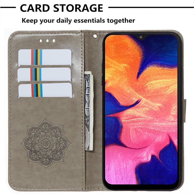 For Galaxy A10 Dream Catcher Printing Horizontal Flip Leather Case with Holder & Card Slots & Wallet & Lanyard