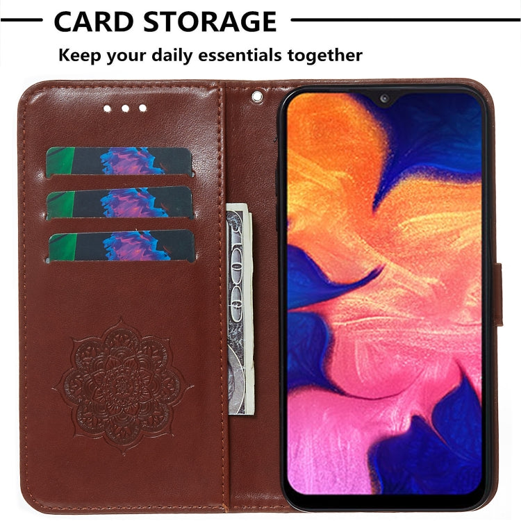 For Galaxy A10 Dream Catcher Printing Horizontal Flip Leather Case with Holder & Card Slots & Wallet & Lanyard