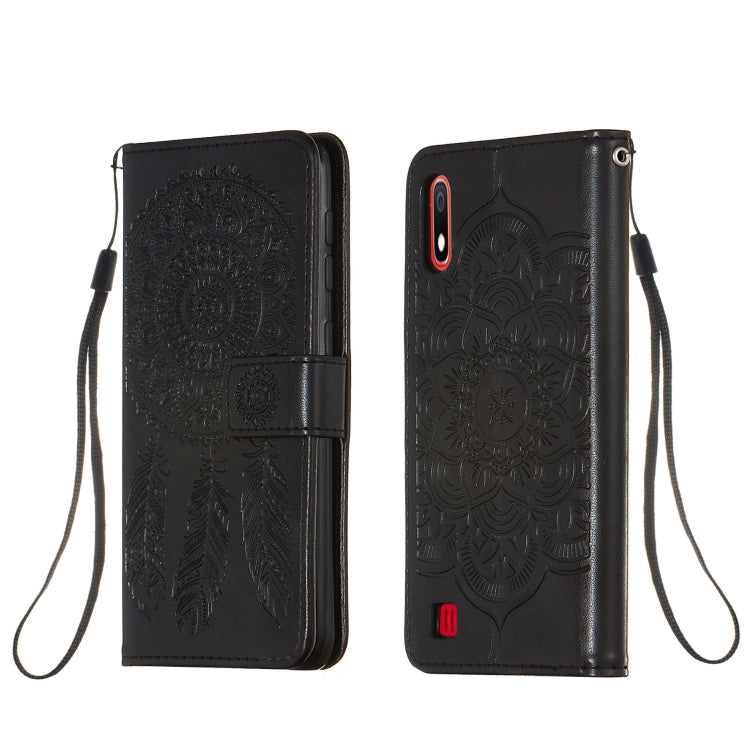 For Galaxy A10 Dream Catcher Printing Horizontal Flip Leather Case with Holder & Card Slots & Wallet & Lanyard