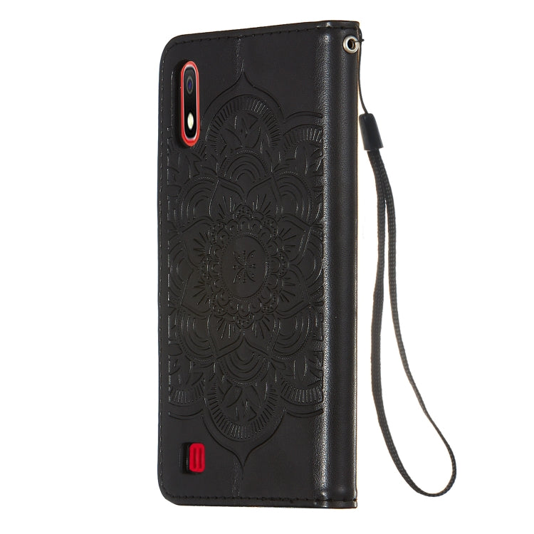 For Galaxy A10 Dream Catcher Printing Horizontal Flip Leather Case with Holder & Card Slots & Wallet & Lanyard