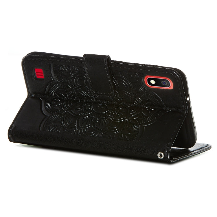 For Galaxy A10 Dream Catcher Printing Horizontal Flip Leather Case with Holder & Card Slots & Wallet & Lanyard