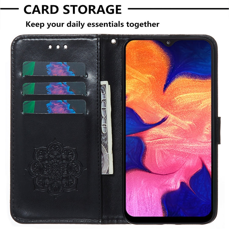 For Galaxy A10 Dream Catcher Printing Horizontal Flip Leather Case with Holder & Card Slots & Wallet & Lanyard