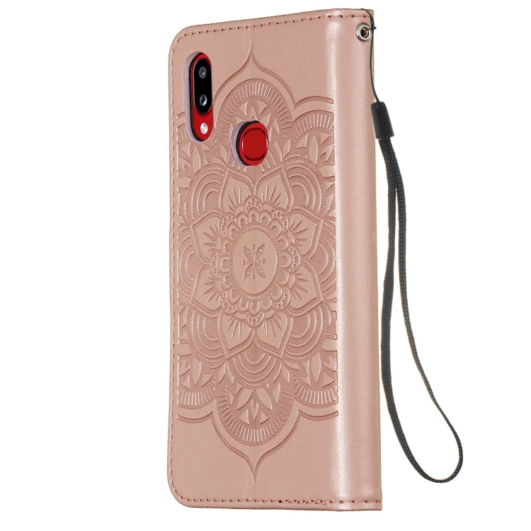 For Galaxy A10s Dream Catcher Printing Horizontal Flip Leather Case with Holder & Card Slots & Wallet & Lanyard