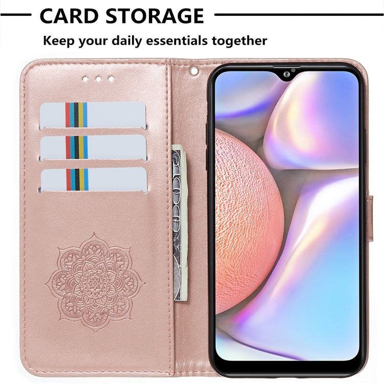 For Galaxy A10s Dream Catcher Printing Horizontal Flip Leather Case with Holder & Card Slots & Wallet & Lanyard