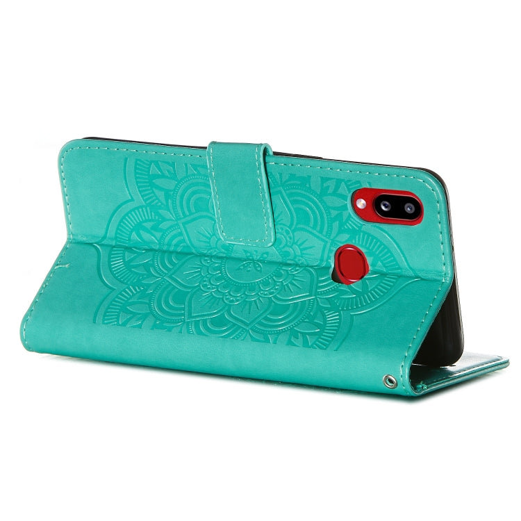 For Galaxy A10s Dream Catcher Printing Horizontal Flip Leather Case with Holder & Card Slots & Wallet & Lanyard