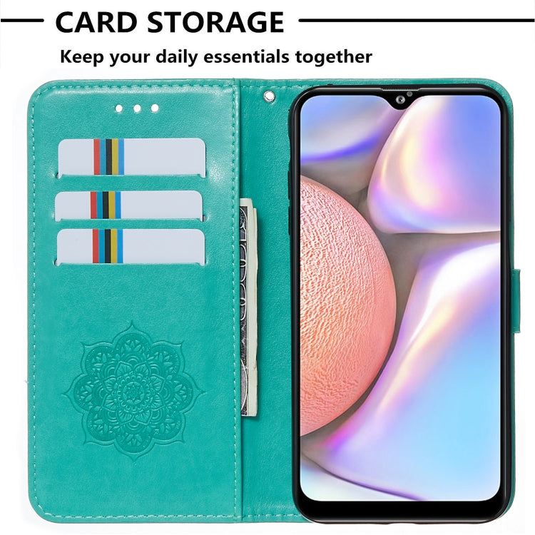 For Galaxy A10s Dream Catcher Printing Horizontal Flip Leather Case with Holder & Card Slots & Wallet & Lanyard