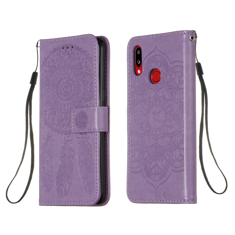 For Galaxy A10s Dream Catcher Printing Horizontal Flip Leather Case with Holder & Card Slots & Wallet & Lanyard