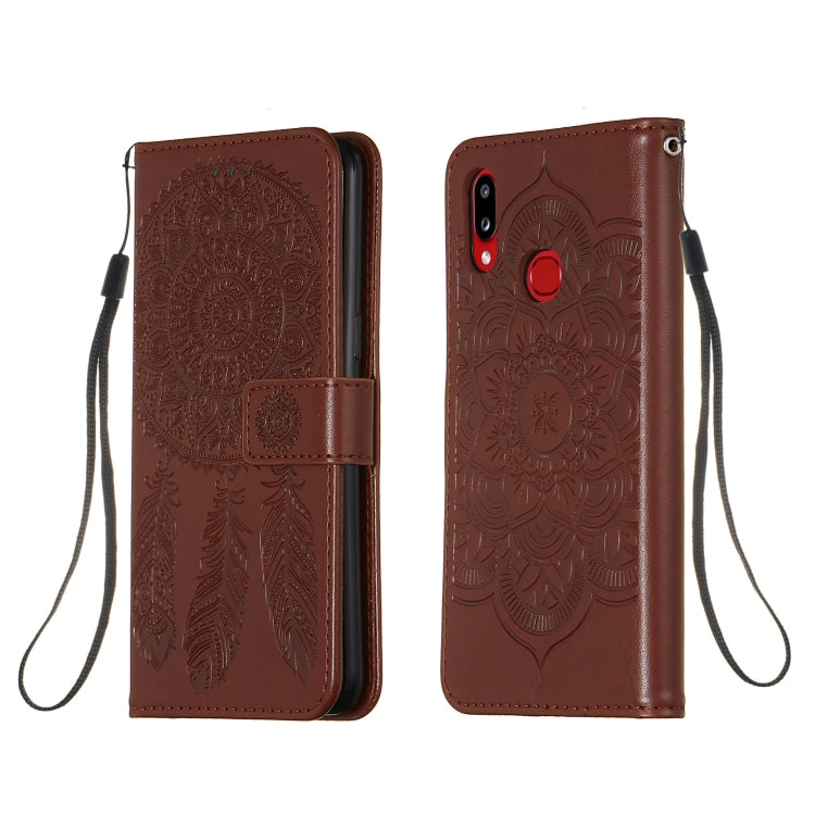 For Galaxy A10s Dream Catcher Printing Horizontal Flip Leather Case with Holder & Card Slots & Wallet & Lanyard