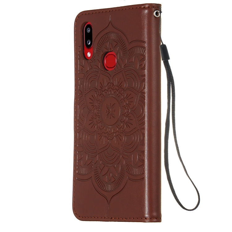For Galaxy A10s Dream Catcher Printing Horizontal Flip Leather Case with Holder & Card Slots & Wallet & Lanyard