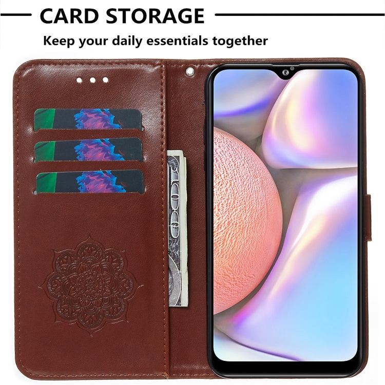 For Galaxy A10s Dream Catcher Printing Horizontal Flip Leather Case with Holder & Card Slots & Wallet & Lanyard