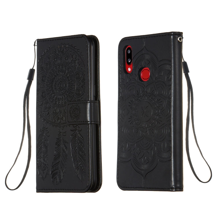 For Galaxy A10s Dream Catcher Printing Horizontal Flip Leather Case with Holder & Card Slots & Wallet & Lanyard
