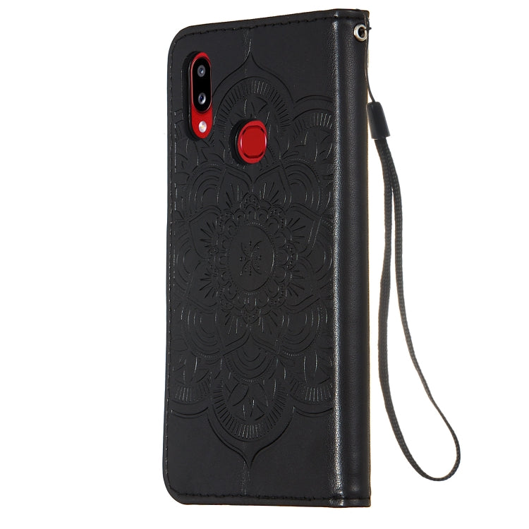 For Galaxy A10s Dream Catcher Printing Horizontal Flip Leather Case with Holder & Card Slots & Wallet & Lanyard