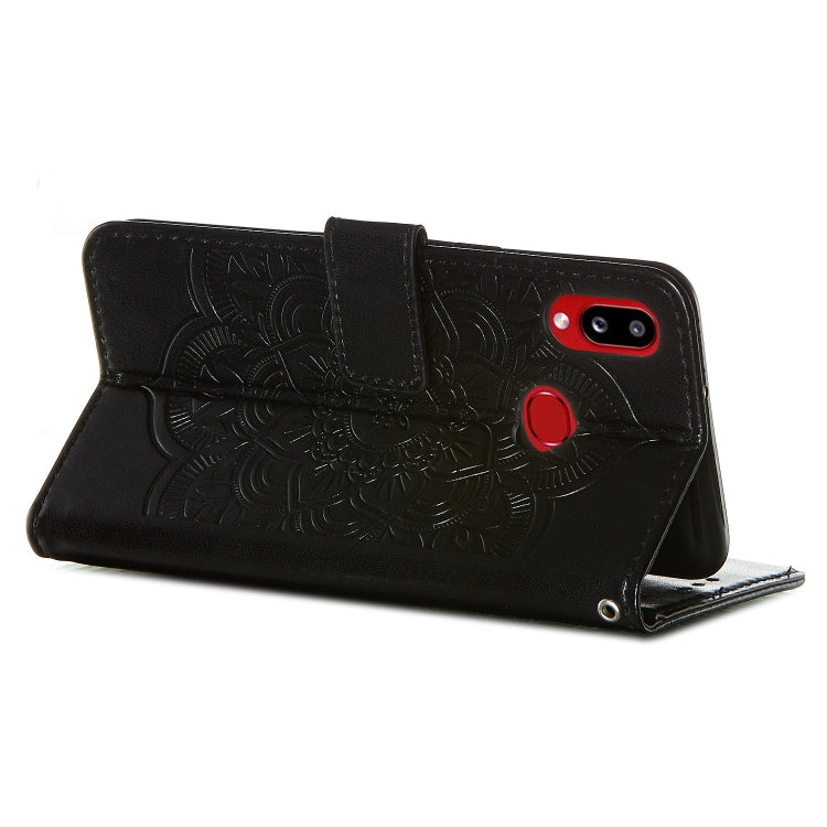 For Galaxy A10s Dream Catcher Printing Horizontal Flip Leather Case with Holder & Card Slots & Wallet & Lanyard