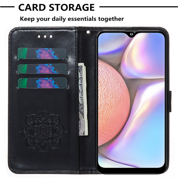 For Galaxy A10s Dream Catcher Printing Horizontal Flip Leather Case with Holder & Card Slots & Wallet & Lanyard