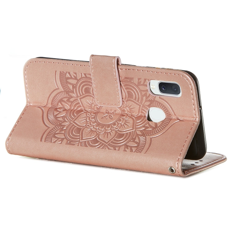 For Galaxy A20e Dream Catcher Printing Horizontal Flip Leather Case with Holder & Card Slots & Wallet & Lanyard