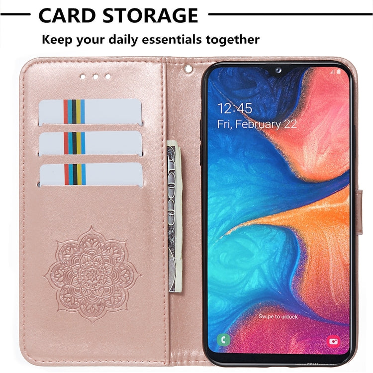 For Galaxy A20e Dream Catcher Printing Horizontal Flip Leather Case with Holder & Card Slots & Wallet & Lanyard