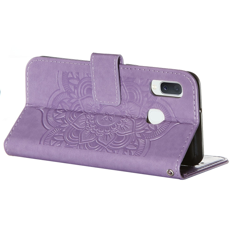 For Galaxy A20e Dream Catcher Printing Horizontal Flip Leather Case with Holder & Card Slots & Wallet & Lanyard