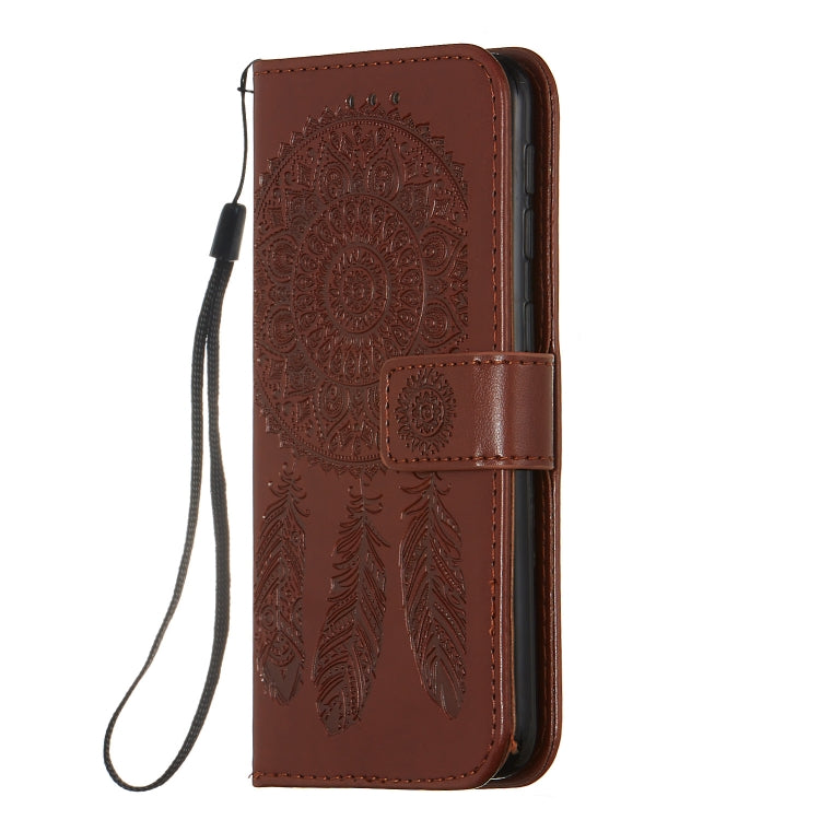 For Galaxy A20e Dream Catcher Printing Horizontal Flip Leather Case with Holder & Card Slots & Wallet & Lanyard