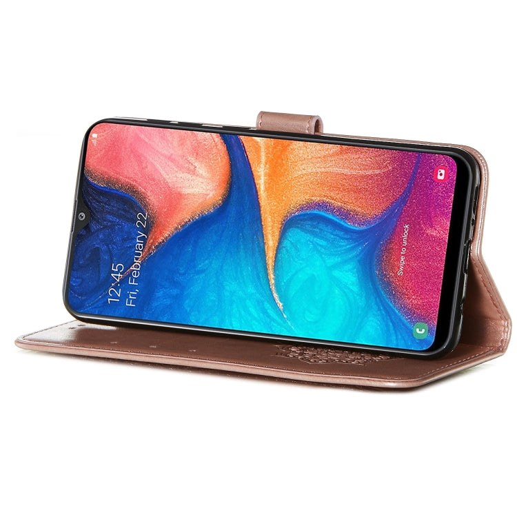 For Galaxy A20 / A30 Dream Catcher Printing Horizontal Flip Leather Case with Holder & Card Slots & Wallet & Lanyard