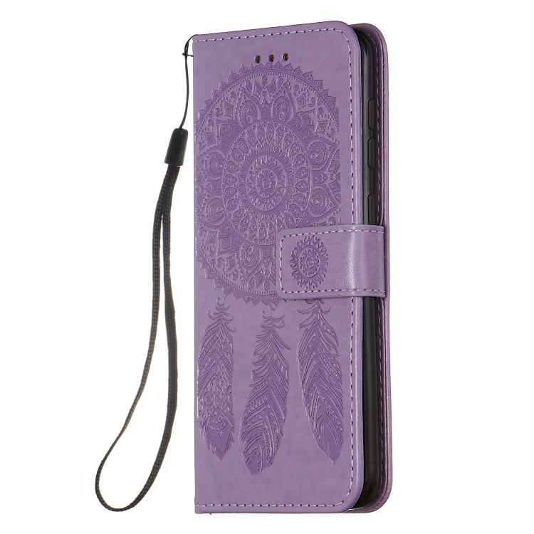 For Galaxy A20 / A30 Dream Catcher Printing Horizontal Flip Leather Case with Holder & Card Slots & Wallet & Lanyard