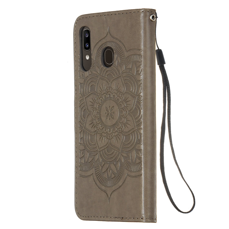 For Galaxy A20 / A30 Dream Catcher Printing Horizontal Flip Leather Case with Holder & Card Slots & Wallet & Lanyard