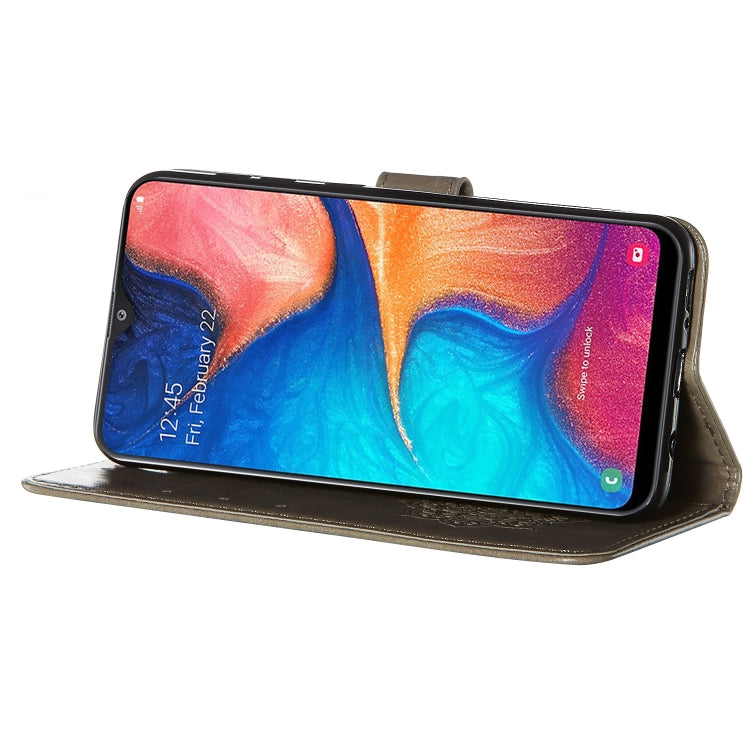 For Galaxy A20 / A30 Dream Catcher Printing Horizontal Flip Leather Case with Holder & Card Slots & Wallet & Lanyard