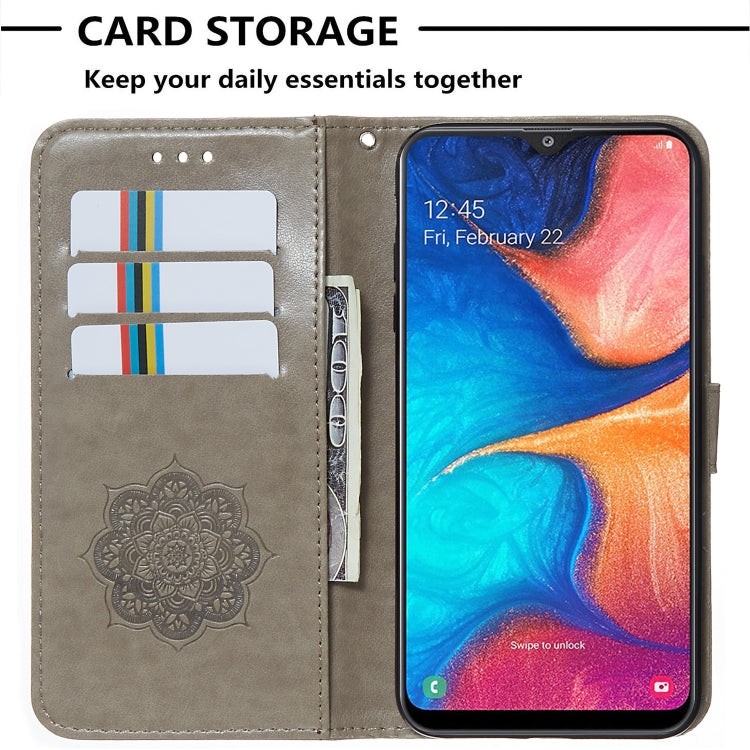 For Galaxy A20 / A30 Dream Catcher Printing Horizontal Flip Leather Case with Holder & Card Slots & Wallet & Lanyard