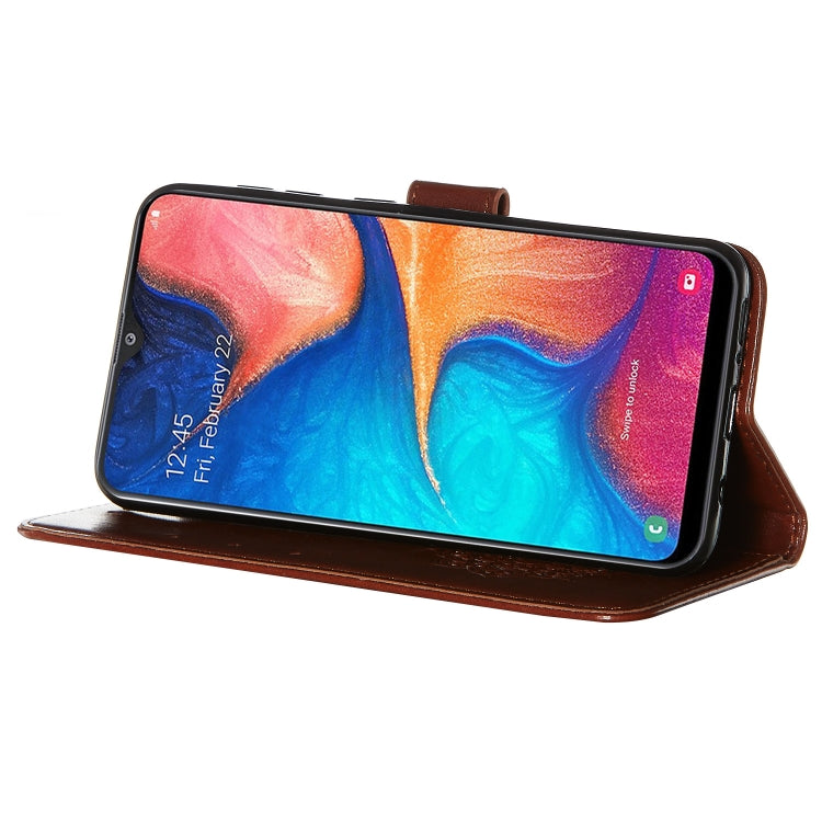 For Galaxy A20 / A30 Dream Catcher Printing Horizontal Flip Leather Case with Holder & Card Slots & Wallet & Lanyard