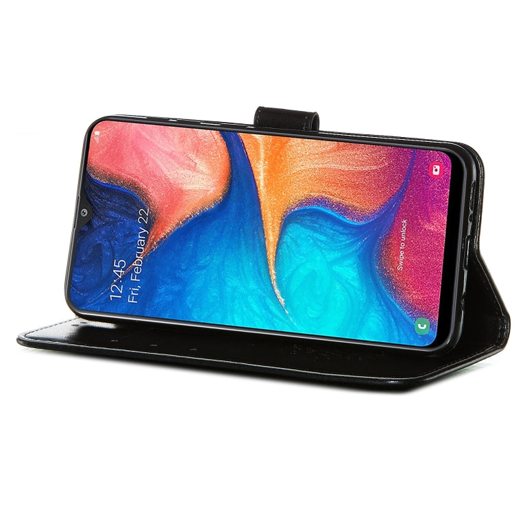 For Galaxy A20 / A30 Dream Catcher Printing Horizontal Flip Leather Case with Holder & Card Slots & Wallet & Lanyard