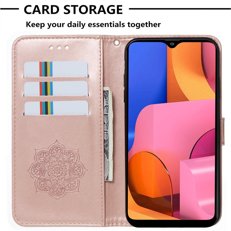 For Galaxy A20s Dream Catcher Printing Horizontal Flip Leather Case with Holder & Card Slots & Wallet & Lanyard