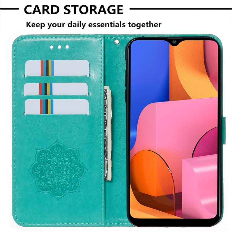 For Galaxy A20s Dream Catcher Printing Horizontal Flip Leather Case with Holder & Card Slots & Wallet & Lanyard