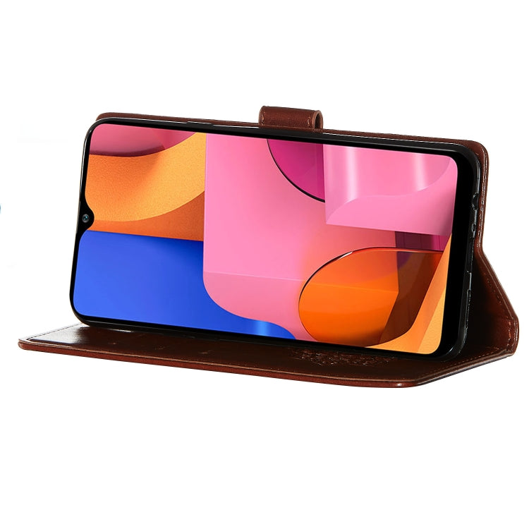 For Galaxy A20s Dream Catcher Printing Horizontal Flip Leather Case with Holder & Card Slots & Wallet & Lanyard