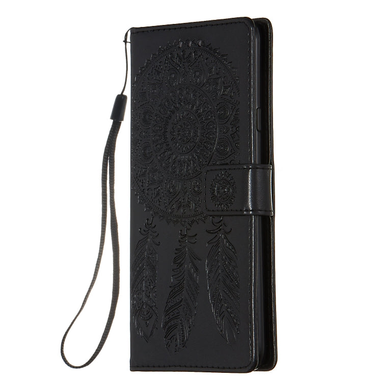 For Galaxy A20s Dream Catcher Printing Horizontal Flip Leather Case with Holder & Card Slots & Wallet & Lanyard