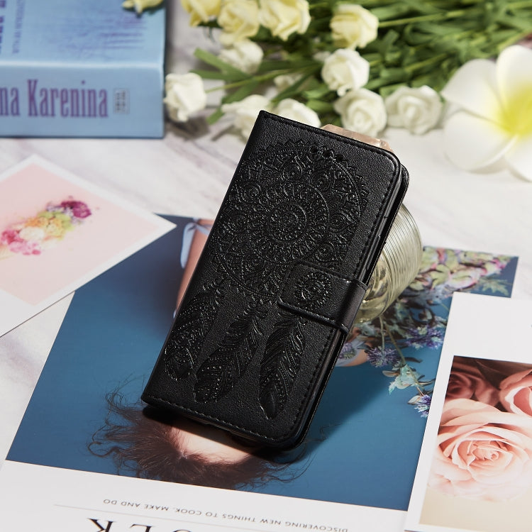 For Galaxy A20s Dream Catcher Printing Horizontal Flip Leather Case with Holder & Card Slots & Wallet & Lanyard