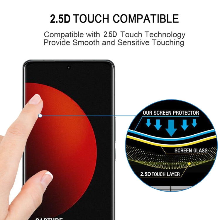 Curved Edge Full Screen Tempered Glass Film For Xiaomi 12S Ultra