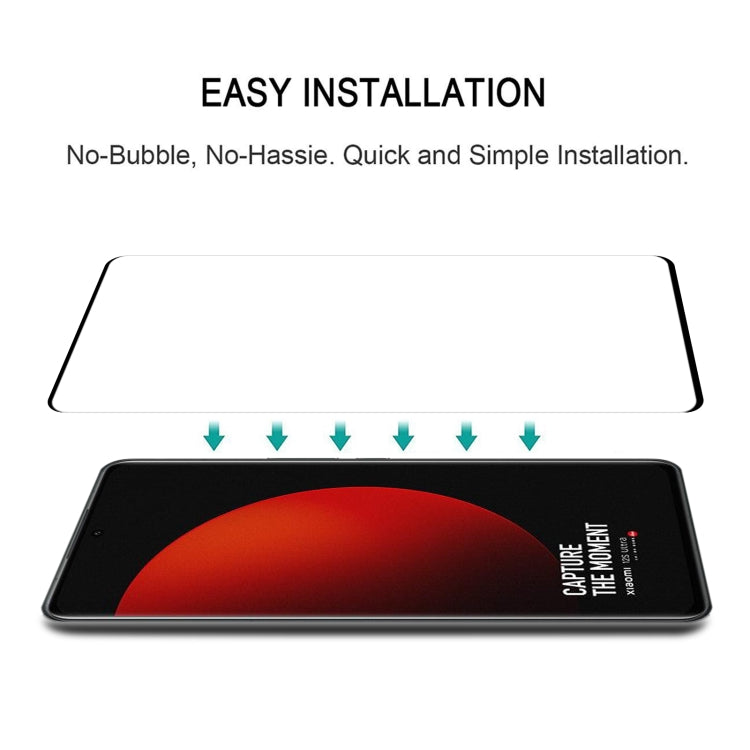 Curved Edge Full Screen Tempered Glass Film For Xiaomi 12S Ultra