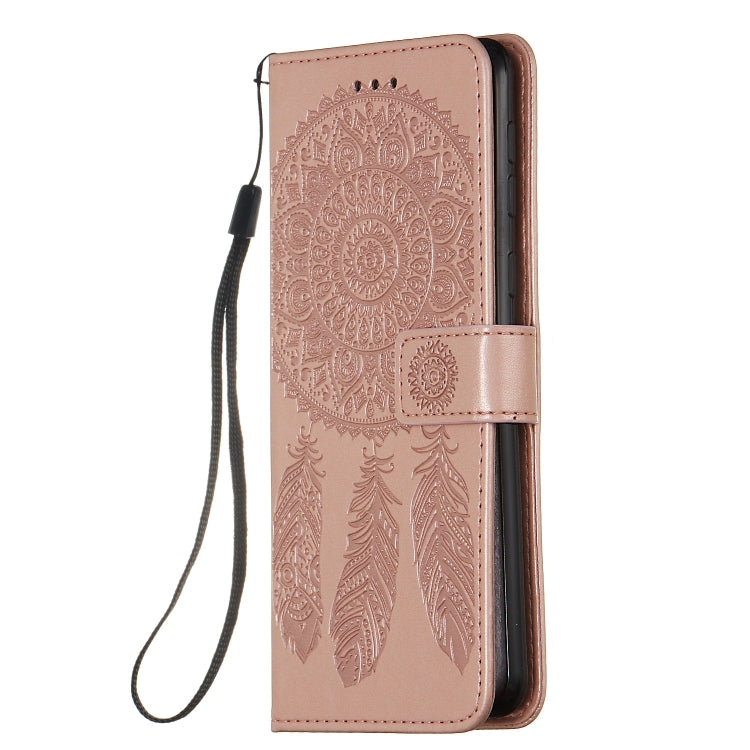 For Galaxy A21 Dream Catcher Printing Horizontal Flip Leather Case with Holder & Card Slots & Wallet & Lanyard