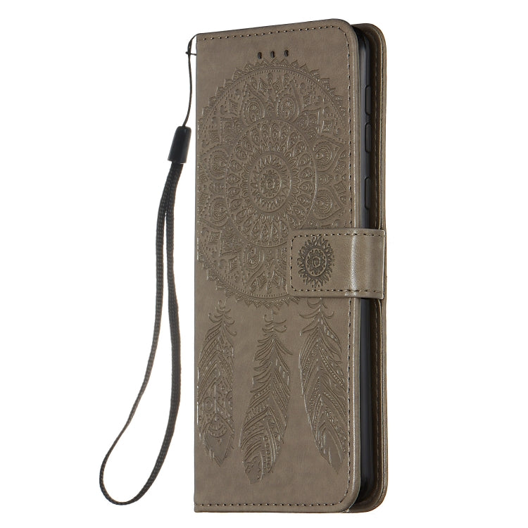 For Galaxy A21 Dream Catcher Printing Horizontal Flip Leather Case with Holder & Card Slots & Wallet & Lanyard