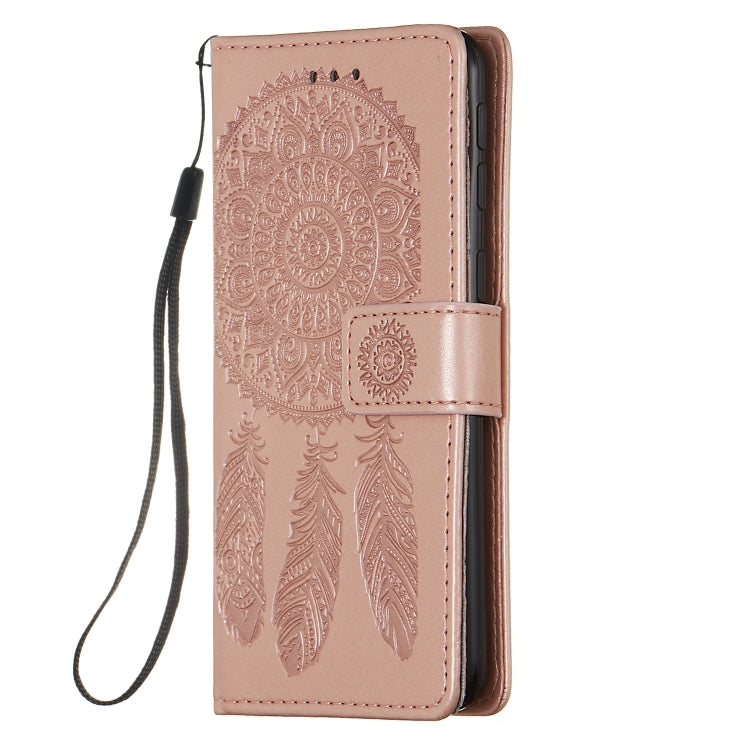 For Galaxy A40 Dream Catcher Printing Horizontal Flip Leather Case with Holder & Card Slots & Wallet & Lanyard