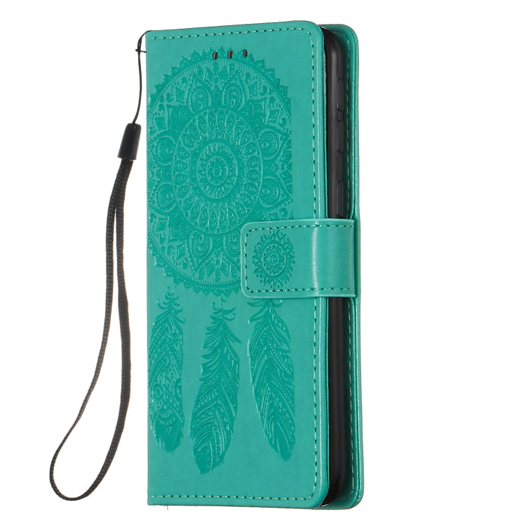 For Galaxy A40 Dream Catcher Printing Horizontal Flip Leather Case with Holder & Card Slots & Wallet & Lanyard
