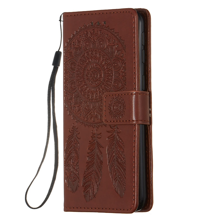 For Galaxy A40 Dream Catcher Printing Horizontal Flip Leather Case with Holder & Card Slots & Wallet & Lanyard