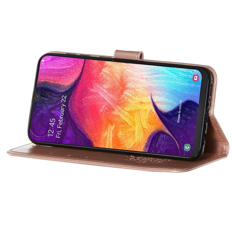 For Galaxy A50 Dream Catcher Printing Horizontal Flip Leather Case with Holder & Card Slots & Wallet & Lanyard