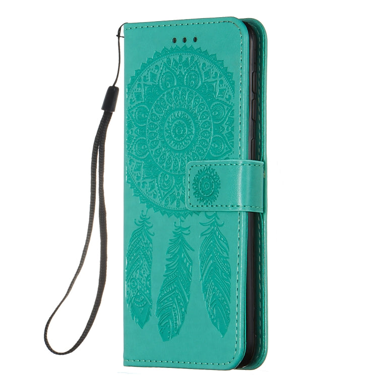 For Galaxy A50 Dream Catcher Printing Horizontal Flip Leather Case with Holder & Card Slots & Wallet & Lanyard