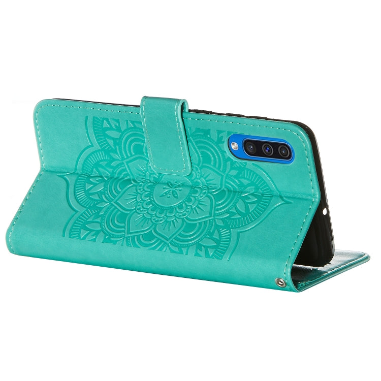 For Galaxy A50 Dream Catcher Printing Horizontal Flip Leather Case with Holder & Card Slots & Wallet & Lanyard