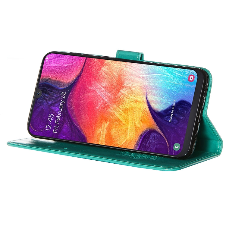 For Galaxy A50 Dream Catcher Printing Horizontal Flip Leather Case with Holder & Card Slots & Wallet & Lanyard