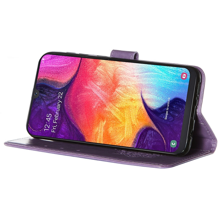 For Galaxy A50 Dream Catcher Printing Horizontal Flip Leather Case with Holder & Card Slots & Wallet & Lanyard