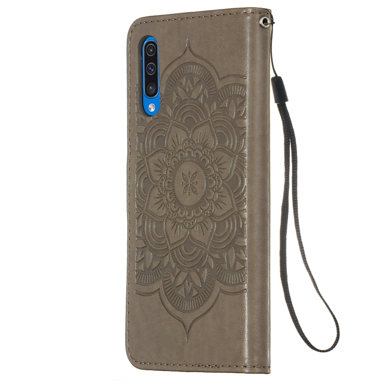 For Galaxy A50 Dream Catcher Printing Horizontal Flip Leather Case with Holder & Card Slots & Wallet & Lanyard