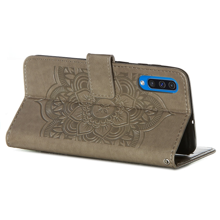 For Galaxy A50 Dream Catcher Printing Horizontal Flip Leather Case with Holder & Card Slots & Wallet & Lanyard